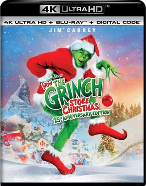 Dr. Seuss' How The Grinch Stole Christmas - 25th Anniversary Edition 4K Ultra HD + Blu-ray + Digital (4K Ultra HD + Blu-ray + Digital) [UHD]