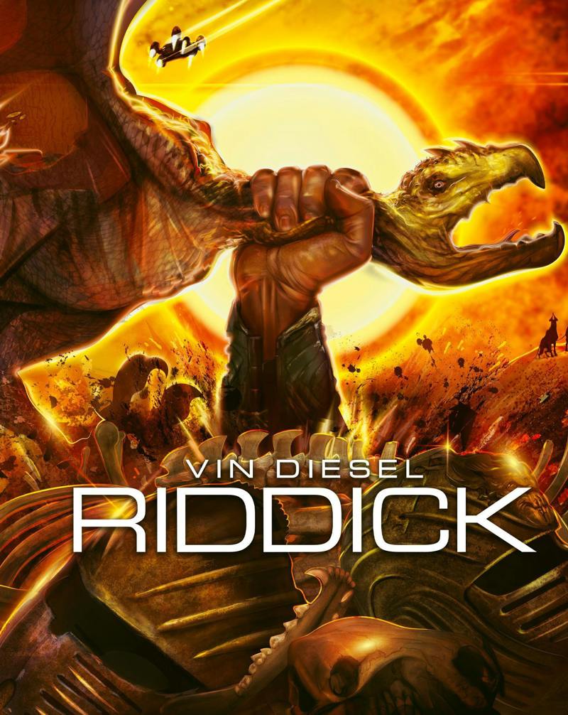 Riddick (Limited Edition 4K Steelbook + Blu-ray) [UHD]