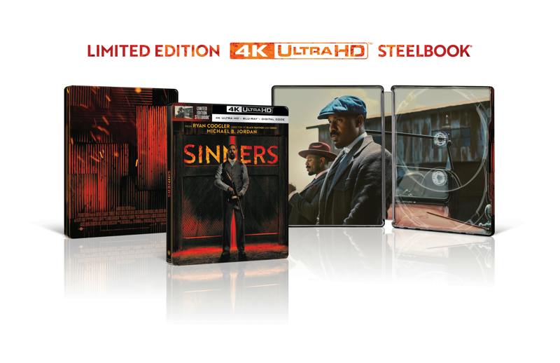 Sinners (Limited Edition 4K Ultra HD Steelbook + Blu-ray + Digital) [UHD]