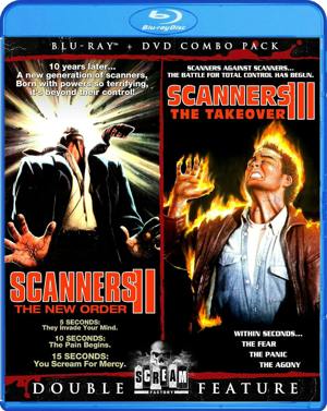 Scanners II: The New Order / Scanners III: The Takeover [Double Feature] [Blu-ray]