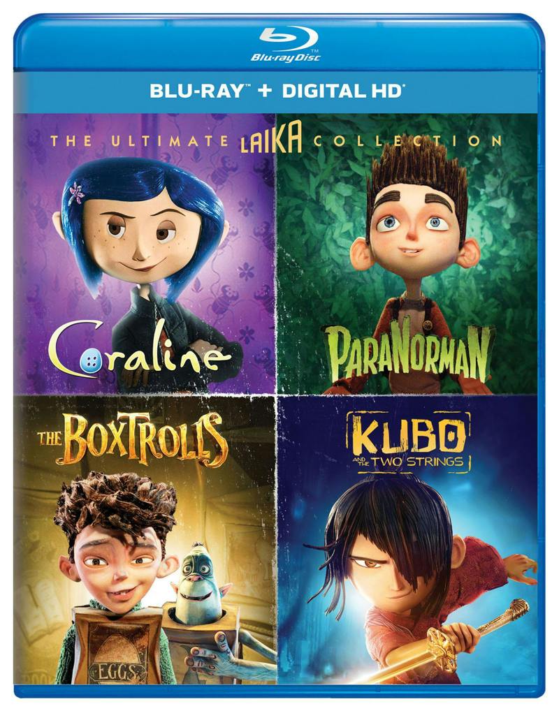 Coraline/ParaNorman/The Boxtrolls/Kubo and the Two Strings [Blu-ray]