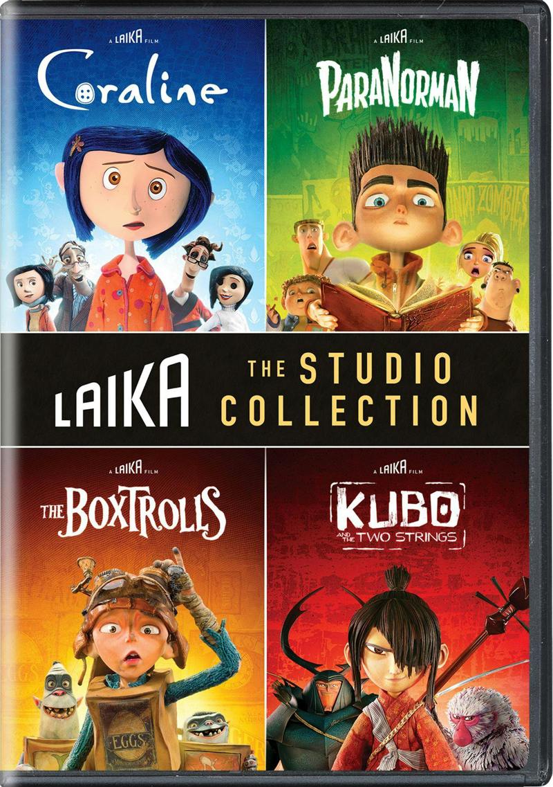 Laika: The Studio Collection (Coraline / ParaNorman / The Boxtrolls / Kubo and the Two Strings) [DVD]
