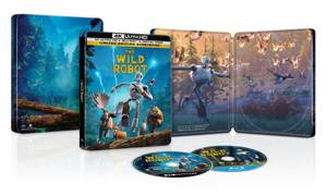The Wild Robot (Limited Edition Steelbook 4K Ultra HD + Blu-ray + Digital) [UHD]