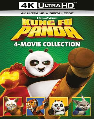 Kung Fu Panda 4-Movie Collection (4K Ultra HD + Digital) [UHD]