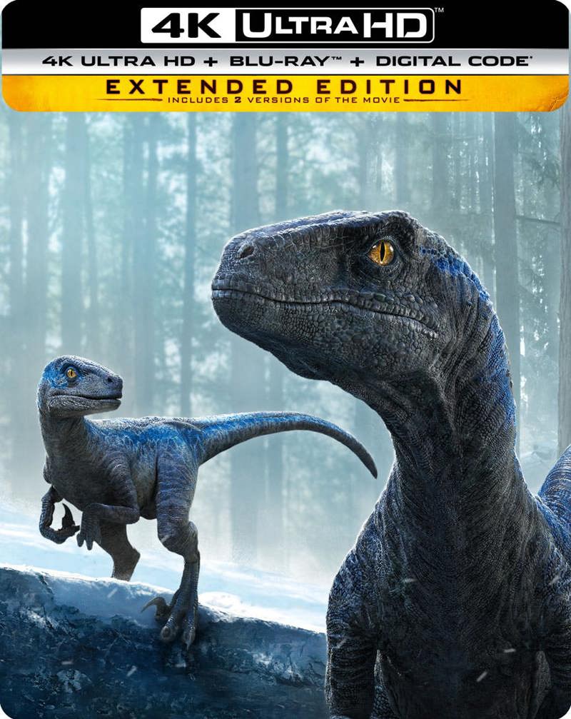 Jurassic World: Dominion Limited Edition SteelBook (Blu-ray + Digital) [UHD]