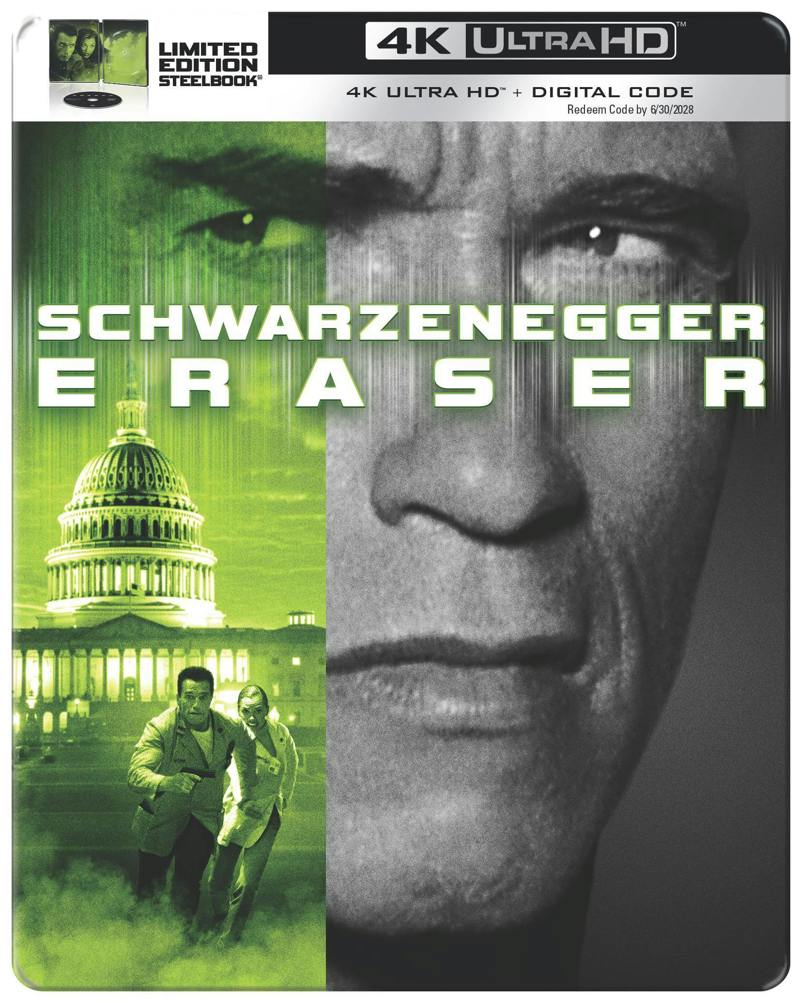 Eraser 30th Anniversary Edition (Limited Edition 4K Ultra HD Steelbook + Digital) [UHD]
