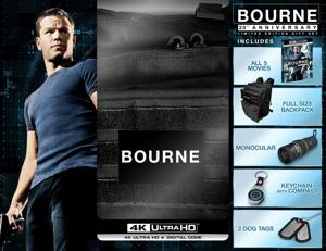 The Bourne Complete Collection - 20th Anniversary Limited Edition Gift Set (4K Ultra HD) [UHD]
