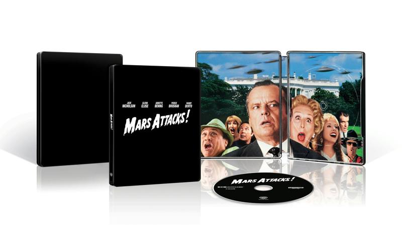 Mars Attacks! (Limited Edition 4K Ultra HD Steelbook + Digital) [UHD]