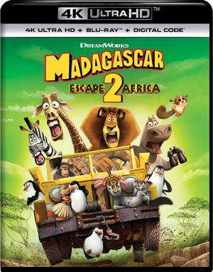 Madagascar: Escape 2 Africa (4K Ultra HD + Blu-ray + Digital) [UHD]