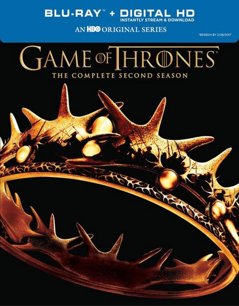 Game of Thrones: The Complete Second Season (Blu-ray + Digital HD) [Blu-ray]