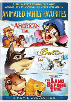 Animated Family Favorites 3-Movie Collection (An American Tail / Balto / The Land Before Time) [DVD]