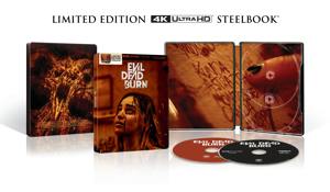 Evil Dead Burn (Limited Edition 4K Ultra HD Steelbook + Blu-ray + Digital) [UHD]