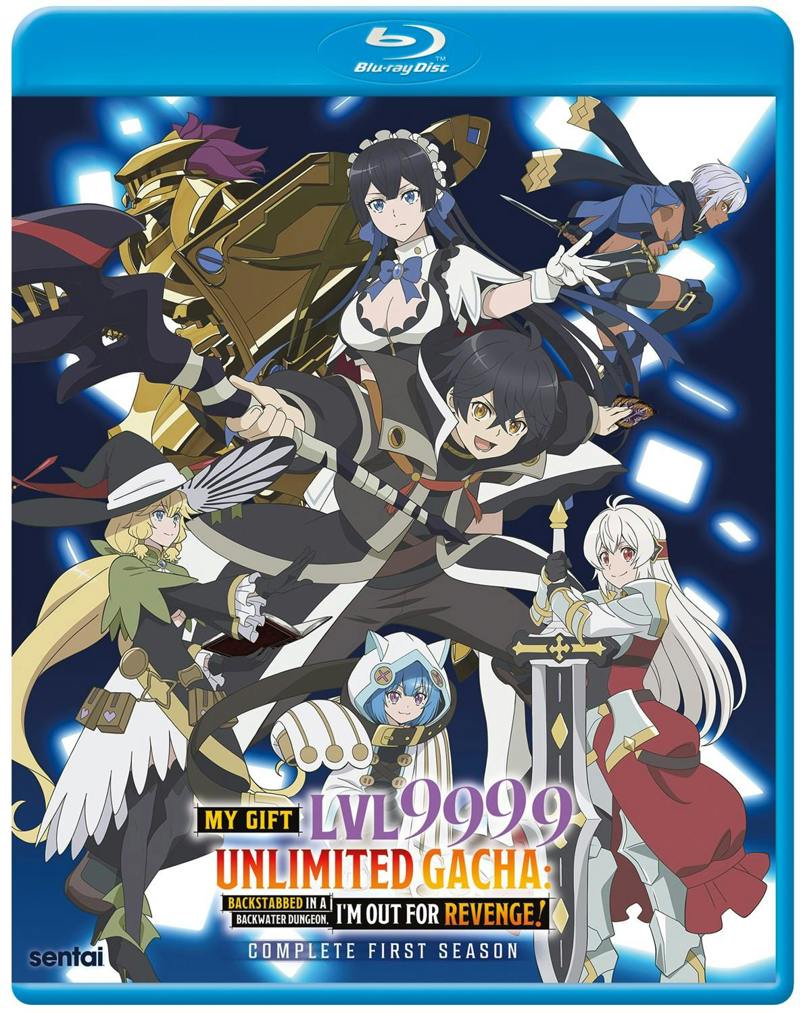 My Gift LVL 9999 Unlimited Gacha: Backstabbed in a Backwater Dungeon, I'm Out for Revenge! [Blu-ray]