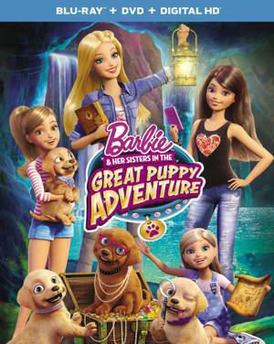 Barbie and Her Sisters in the Great Puppy Adventure (DVD + Digital) [Blu-ray]