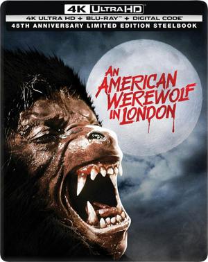 An American Werewolf in London: 45th Anniversary Edition (Limited Edition 4K Ultra HD Steelbook + Blu-ray + Digital) [UHD]