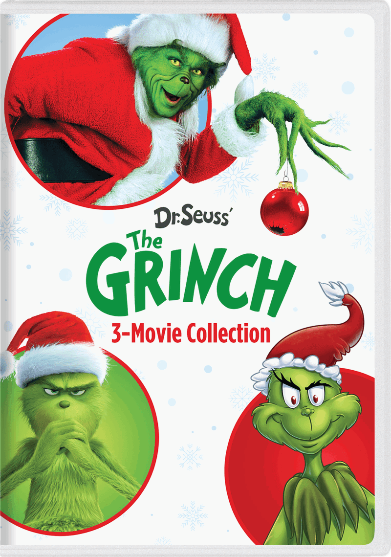 Dr. Seuss' The Grinch 3-Movie Collection [DVD]