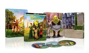 Shrek - 25th Anniversary Edition (Limited Edition 4K Ultra HD Steelbook + Blu-ray + Digital) [UHD]